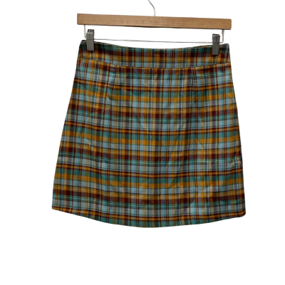 Oscar Street Womens Mini Skirt Gingham / Multicoloured 