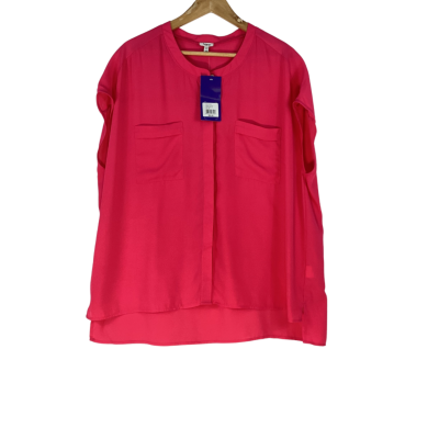 Heine - Fuchsia Blouse Button Up (Size 46)