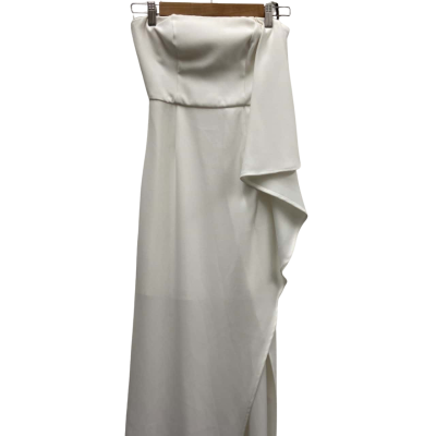 Forever New Womens  Size 4 Maxi/ Strapless Dress White 