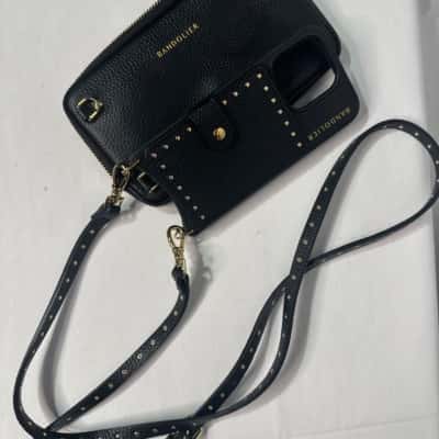 Bandolier iPhone 15 pro crossbody wallet phone case RRP $129