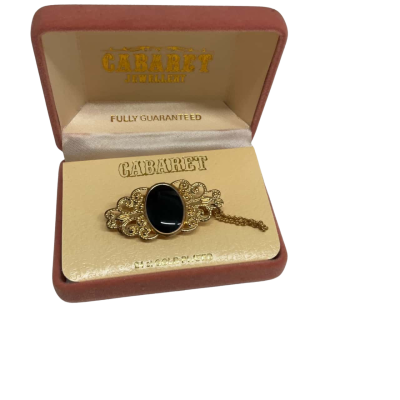 VINTAGE - Brooch 24ct Gold Plated 