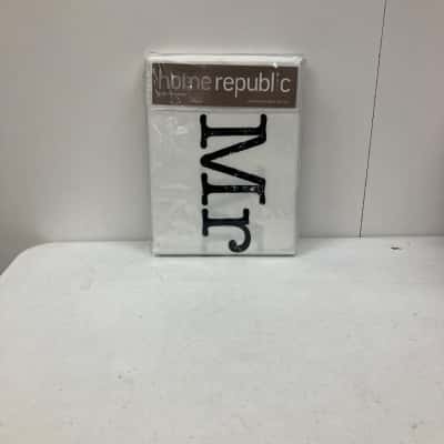 Home Republic Cotton Pair Mrs/Mr Pillowcases