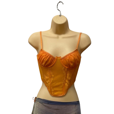 Glassons Womens  Size 6 Bra Orange 