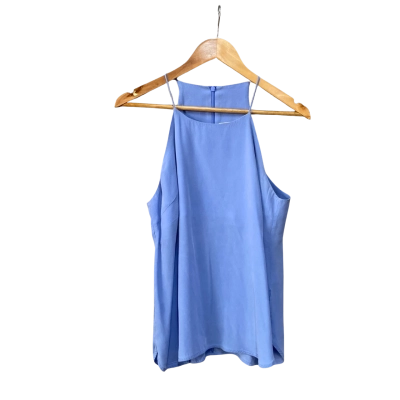 Zimmermann Womens  Size 2 Silk Sleeveless Top Blue 