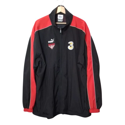 Puma AFL Mens Size XXXL Black and Red Essendon Jacket 