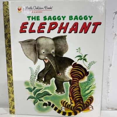 A little Golden book, The Saggy Baggy Elephant 