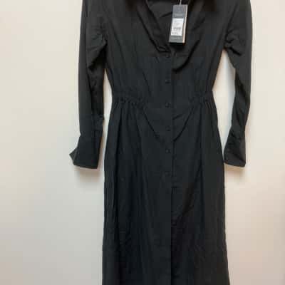 Country Road Womens  Size 6 Long Sleeve Dress Black  