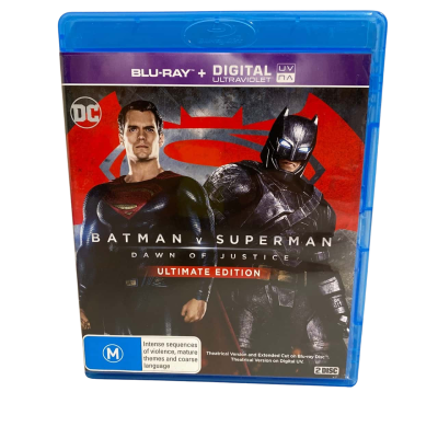 Blu ray Batman V Superman Dawn of Justice Ultimate Edition