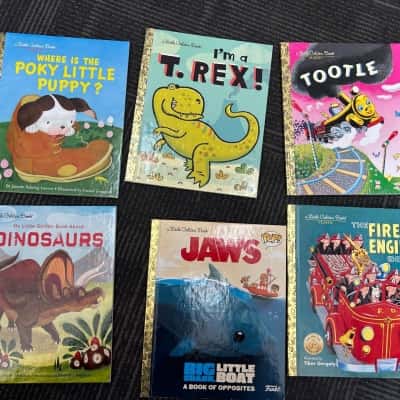 A little Golden Books x6 