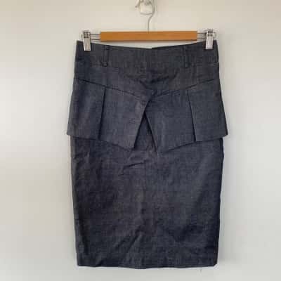 Sheike Phantom Peplum Skirt Size 10