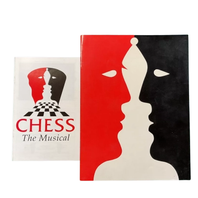 Chess The Musical Souvenir Booklet & Performance Night Programme MLC Theatre Sydney
