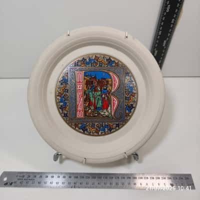 1981 Xmas Wall Plate 