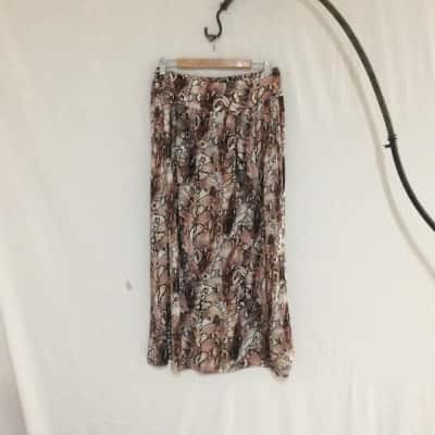 Melissa Odabash Women's Size L Maxi Skirt Animal print 