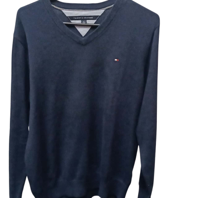 Tommy Hilfiger Mens  Jumper Navy Blue Size M 