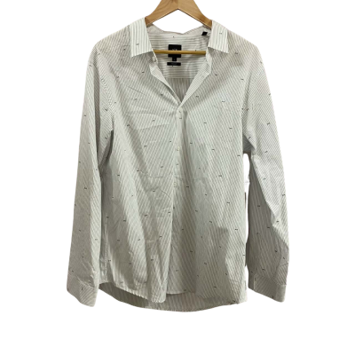 Armani Exchange Mens  Size L Monogrammed Shirt 