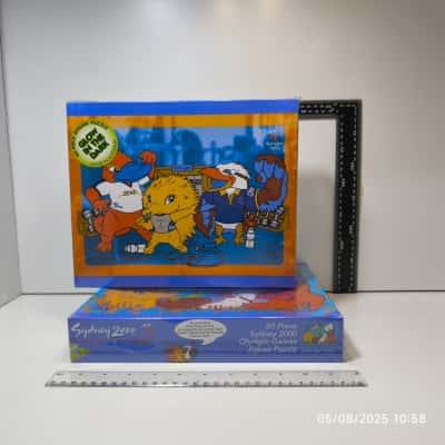 Sydney 2000 Olympics Merchandise Puzzles x2 As New Sealed 60pcs puzzle x2 glow on the dark 