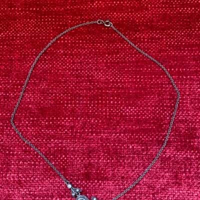  Vintage Womens Necklace Silver 