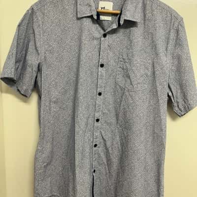 Yd. Polo Shirt Men's Size L - Grey 