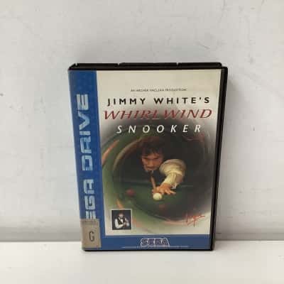 Sega Drive - Jimmy White's Whirlwind Snooker video game