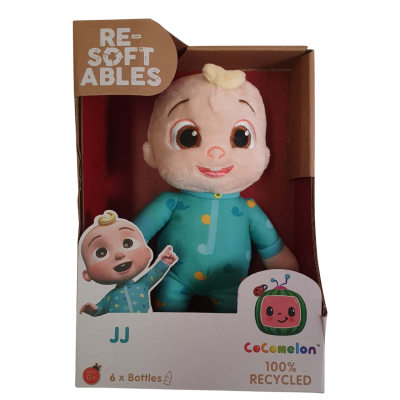 CoComelon JJ 100% Recycled Plush Toy - New In Box
