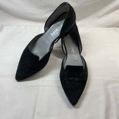 Maripé Womens  Size 37.5 Flats Black  