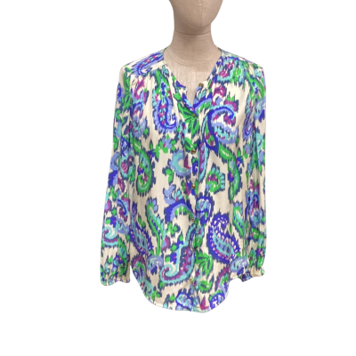 Zara Womens  Size XS Long Sleeve Top Multicoloured 