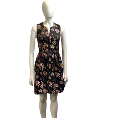 Cue Womens  Size 6 Floral Mini Dress Multicoloured