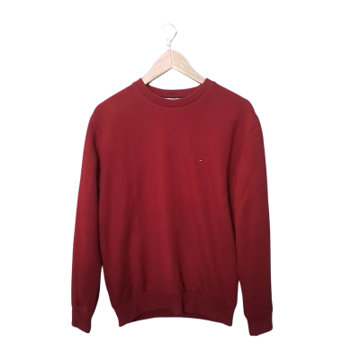 Tommy Hilfiger Womens Size M Sweatshirt Red 