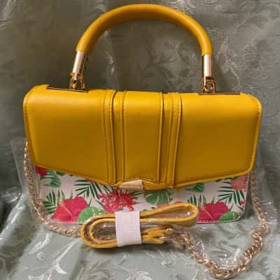 Colette Hayman  Womens Handbag Floral / Mustard 