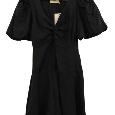  Unison Womens  Size 6 Midi Dress Black  