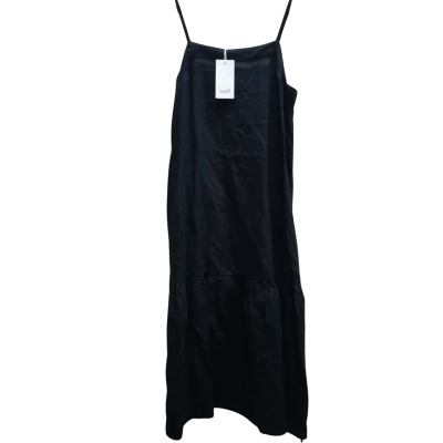 New With Tags SEED HERITAGE Size 6 'Core' Linen Full Hem Midi Dress