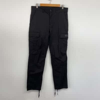 Hoodrich Black Lava Smoke Cargo Pants  Size M 