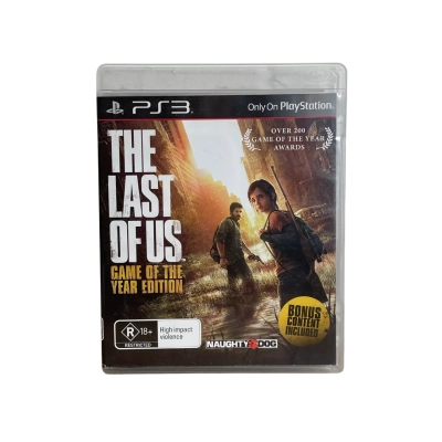 Playstation 3 The Last Of Us Game Of The Year Edition 