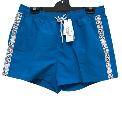 Calvin Klein Womens  Size L Shorts Blue 