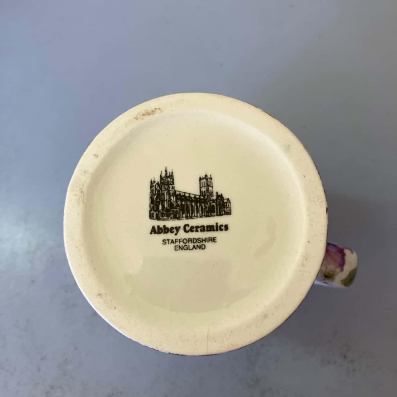 Abbey Ceramics Staffordshire English Jug