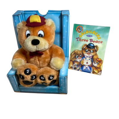 Baby Bear Read Along Goldilocks & The Three Bears ( Toy bear with Book)