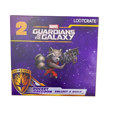 Loot Crate Guardians of the Galaxy Rocket Raccoon Collect & Build #2 