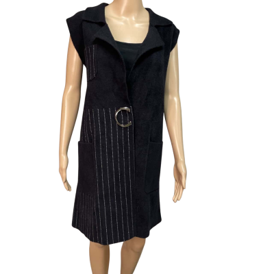 Swish Womens Black & White Vest Size XL