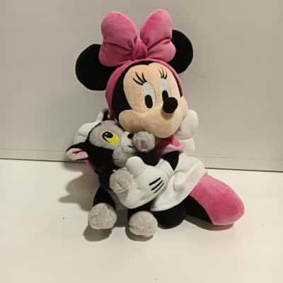 Tokyo Disney Resort Plush Minnie and Figaro