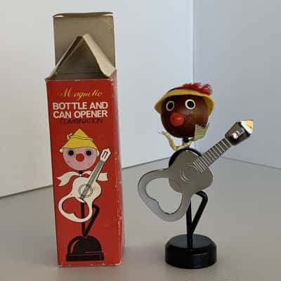 1950's "Johnny Guitar" Magnetic Bottle & Can Opener, in original box 
