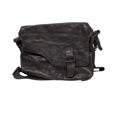Aunts & Uncle’s Brown Leather Messenger Bag