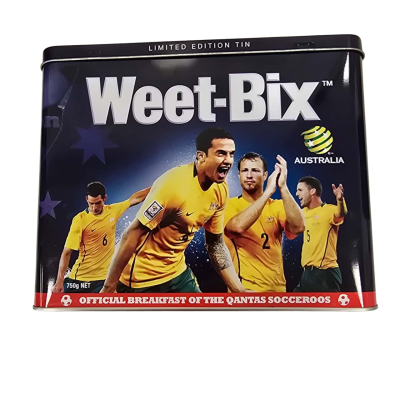 Limited Edition Collectable Socceroo's Weetbix Tin - New Condition