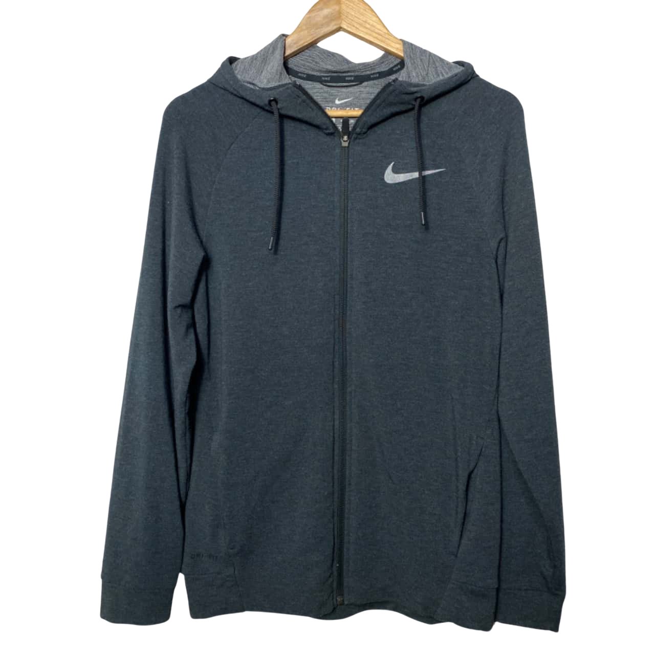 Men’s Nike DriFit Size S Dark Grey Zip Up Hoodie(s)