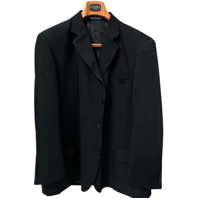 Bossini Mens Size L Black Blazer Jacket