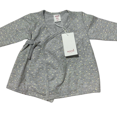 Seed Heritage Kids  Size 0-3m / 000 Top Gold / Grey       HTH1