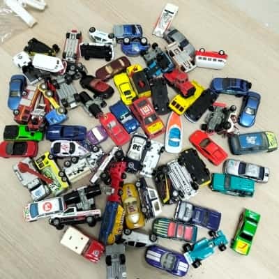 Vintage Small Toy Cars Bulk VGUC