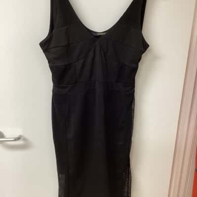 Kardashian Kollection Womens  Size 14 Casual Dress Black  