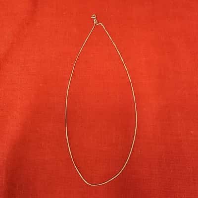  Womens Necklace 925 Silver Very Fine Chain