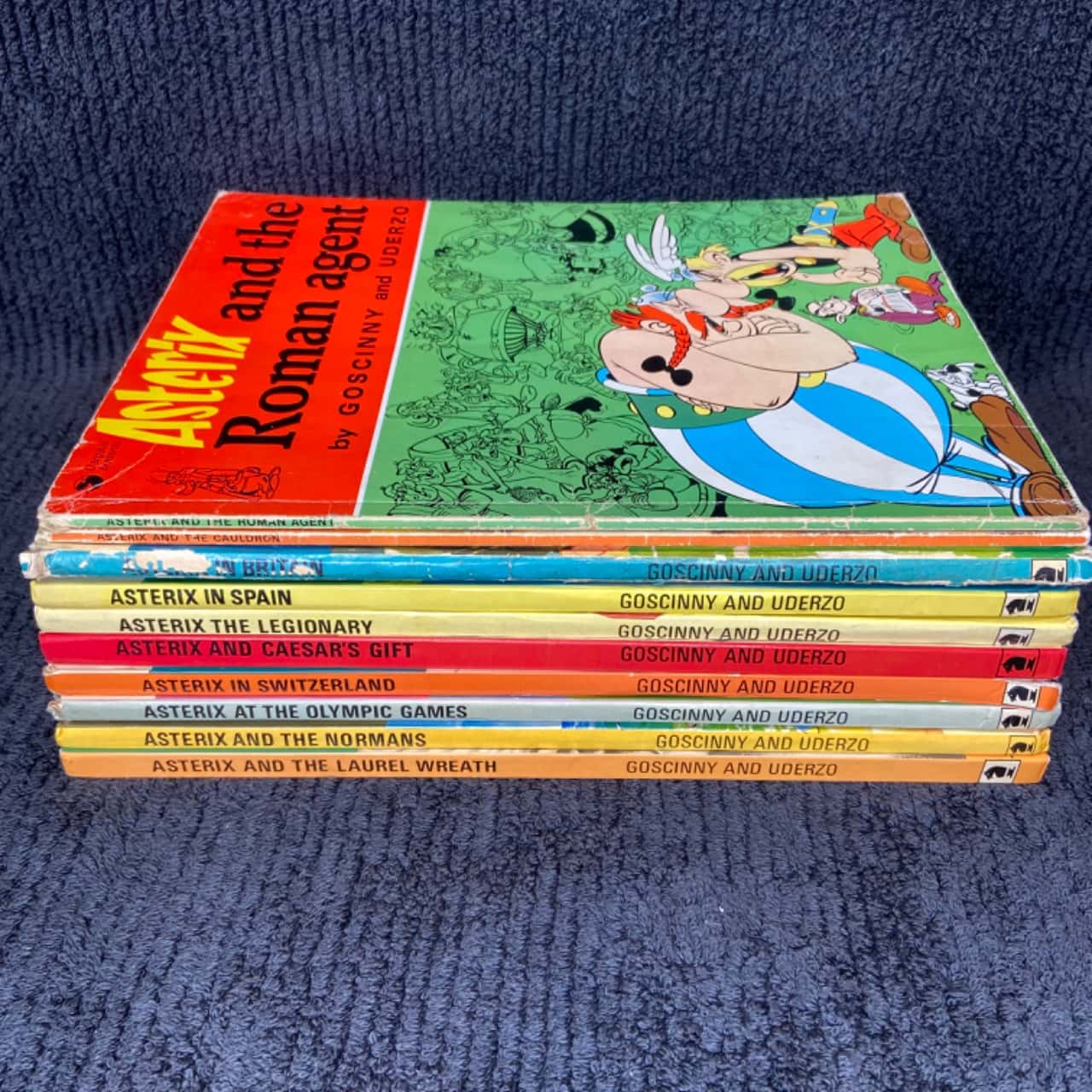 Vintage Asterix Comics - Assorted Bundle x 10(s)