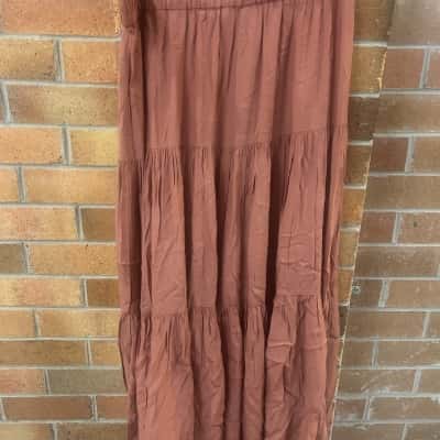 H&M Womens  Size L Maxi Skirt 